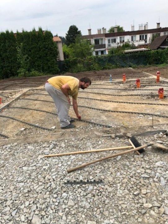 Základová deska rodinného domu, Kozlovice